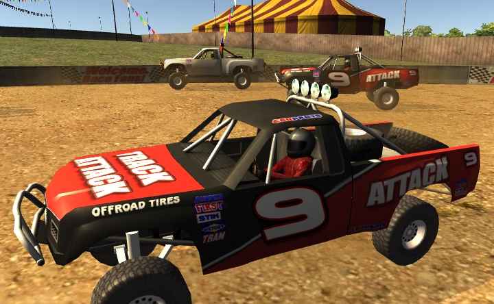 Offroad Dirt Racing 3D Game Image