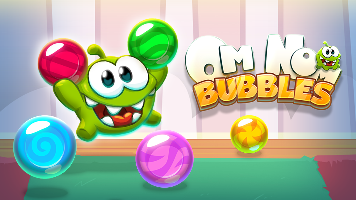 Om Nom: Bubbles Game Image