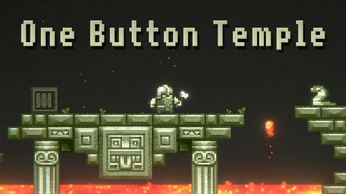 One Button Temple Game Image