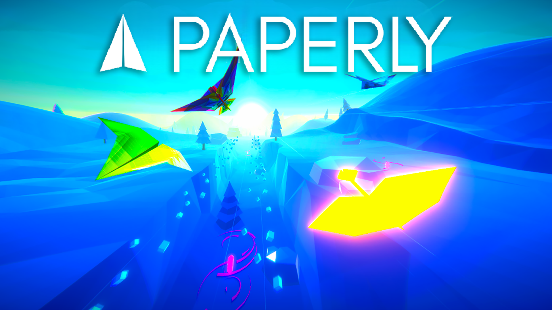 Paperly: Paper Plane Adventure Game Image