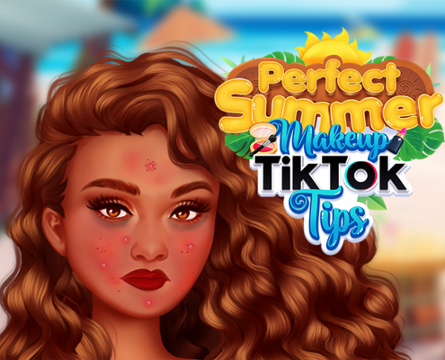 Perfect Summer Makeup TikTok Tips Game Image