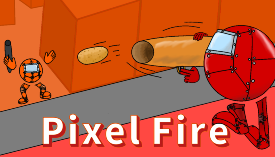 Pixel Fire Game Image