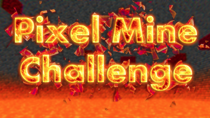 Pixel Mine Challenge Game Image