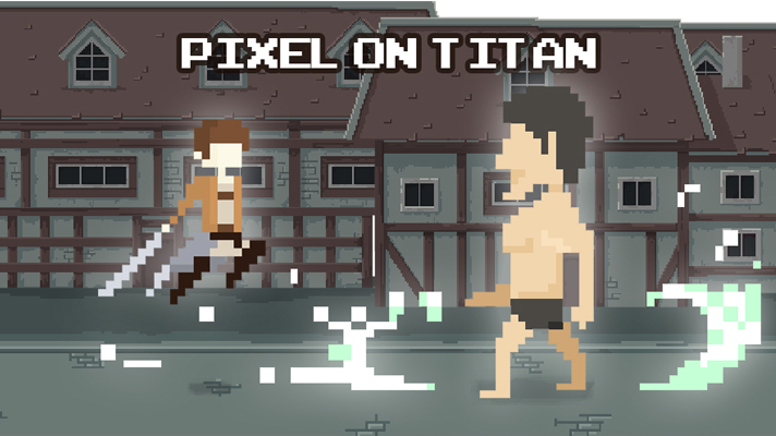 Pixel on Titan: AoT Game Image