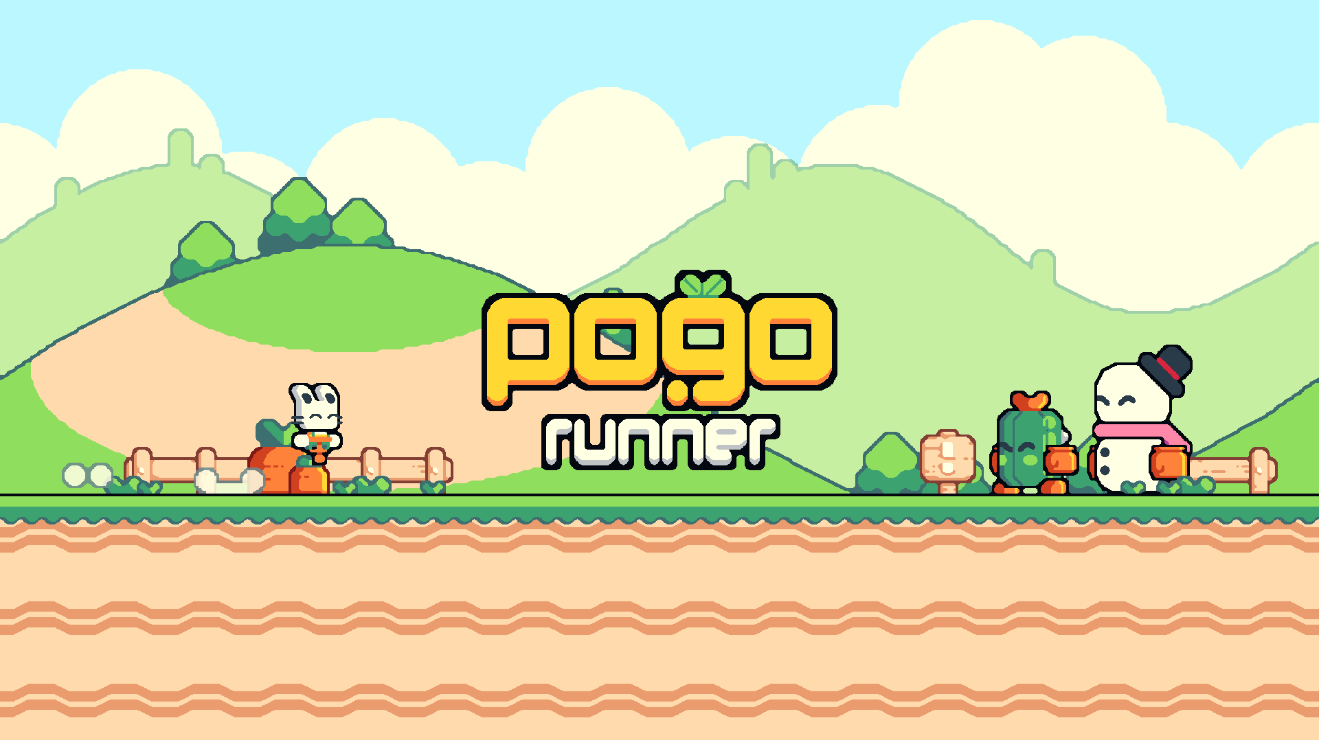 Pogo Runner Game Image