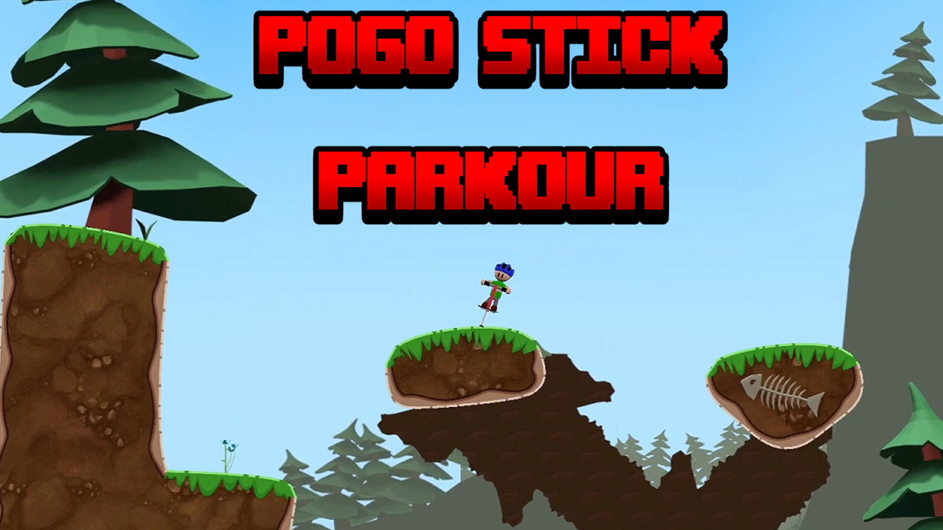 Pogo Stick Parkour: Rage Game Game Image
