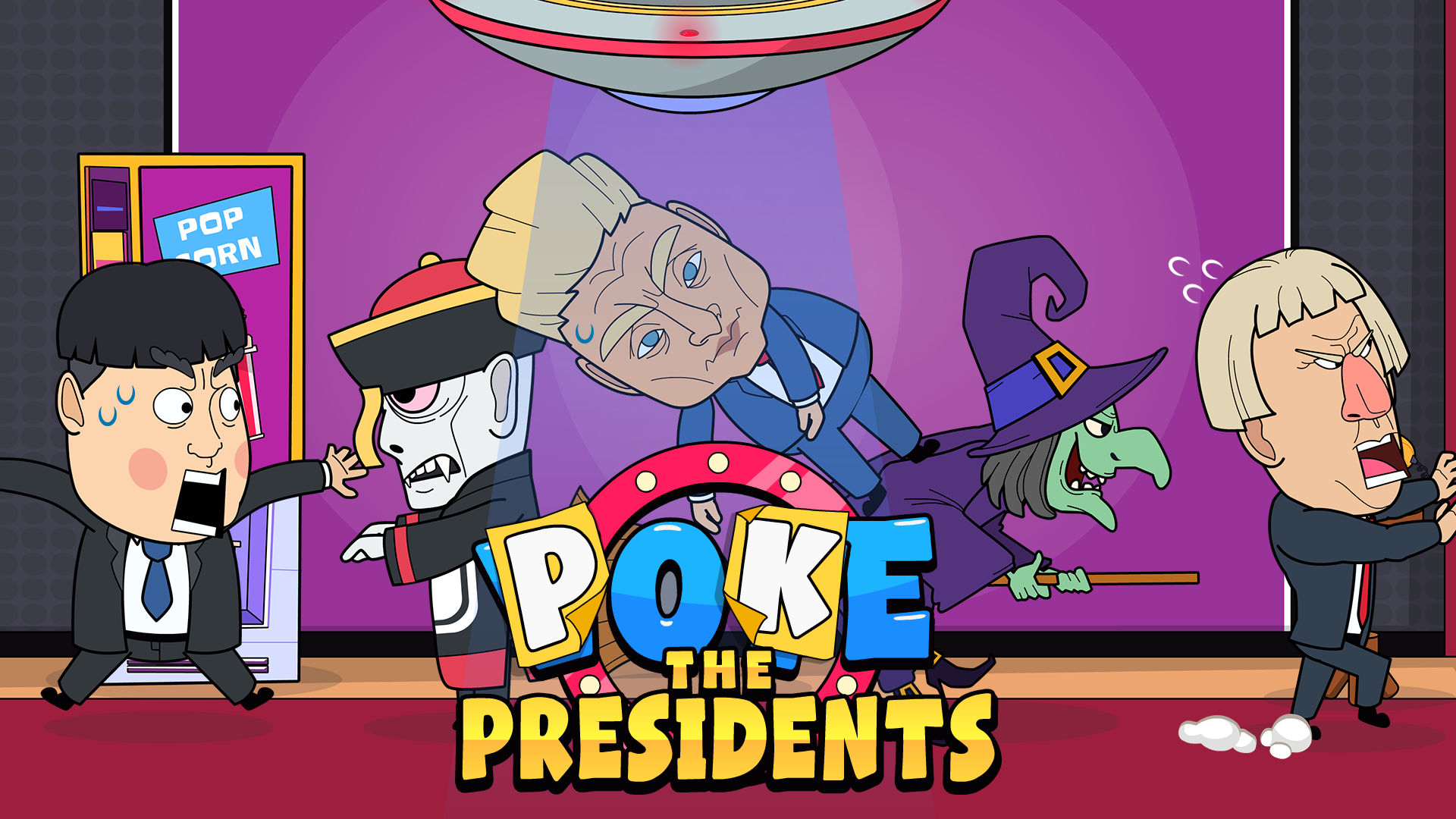 Poke the Presidents Game Image
