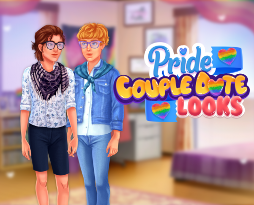 Pride Couple Date Looks Game Image