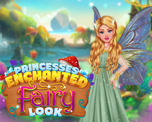 Princesses Enchanted Fairy Looks Game Image