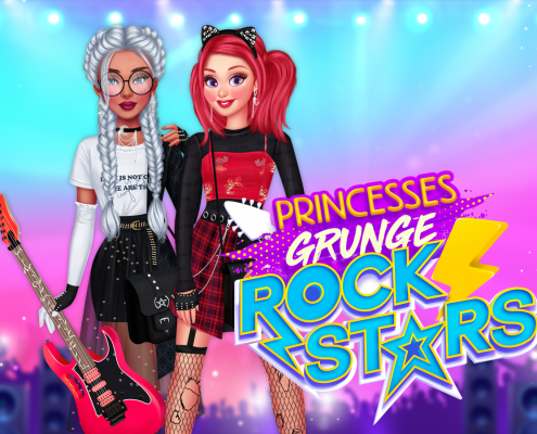 Princesses Grunge Rockstars Game Image