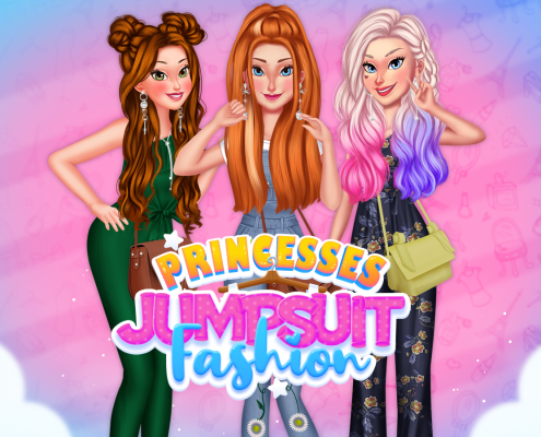 Princesses Jumpsuit Fashion Game Image