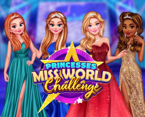 Princesses Miss World Challenge Game Image