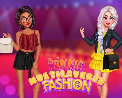 Princesses Multilayered Fashion Game Image