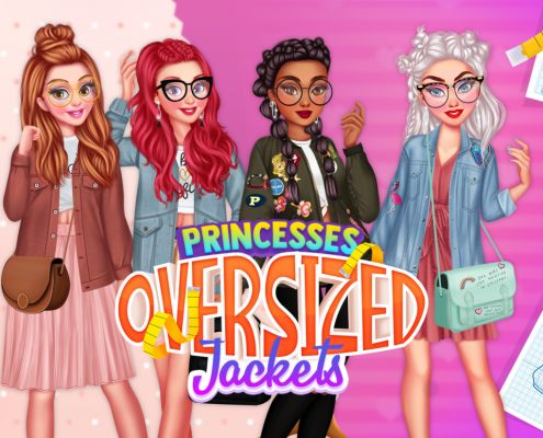 Princesses Oversized Jackets Game Image