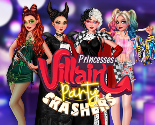 Princesses Villain Party Crashers Game Image