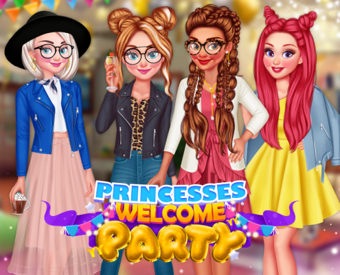 Princesses Welcome Party Game Image