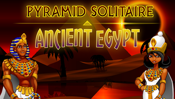 Pyramid Solitaire Ancient Egypt Game Image