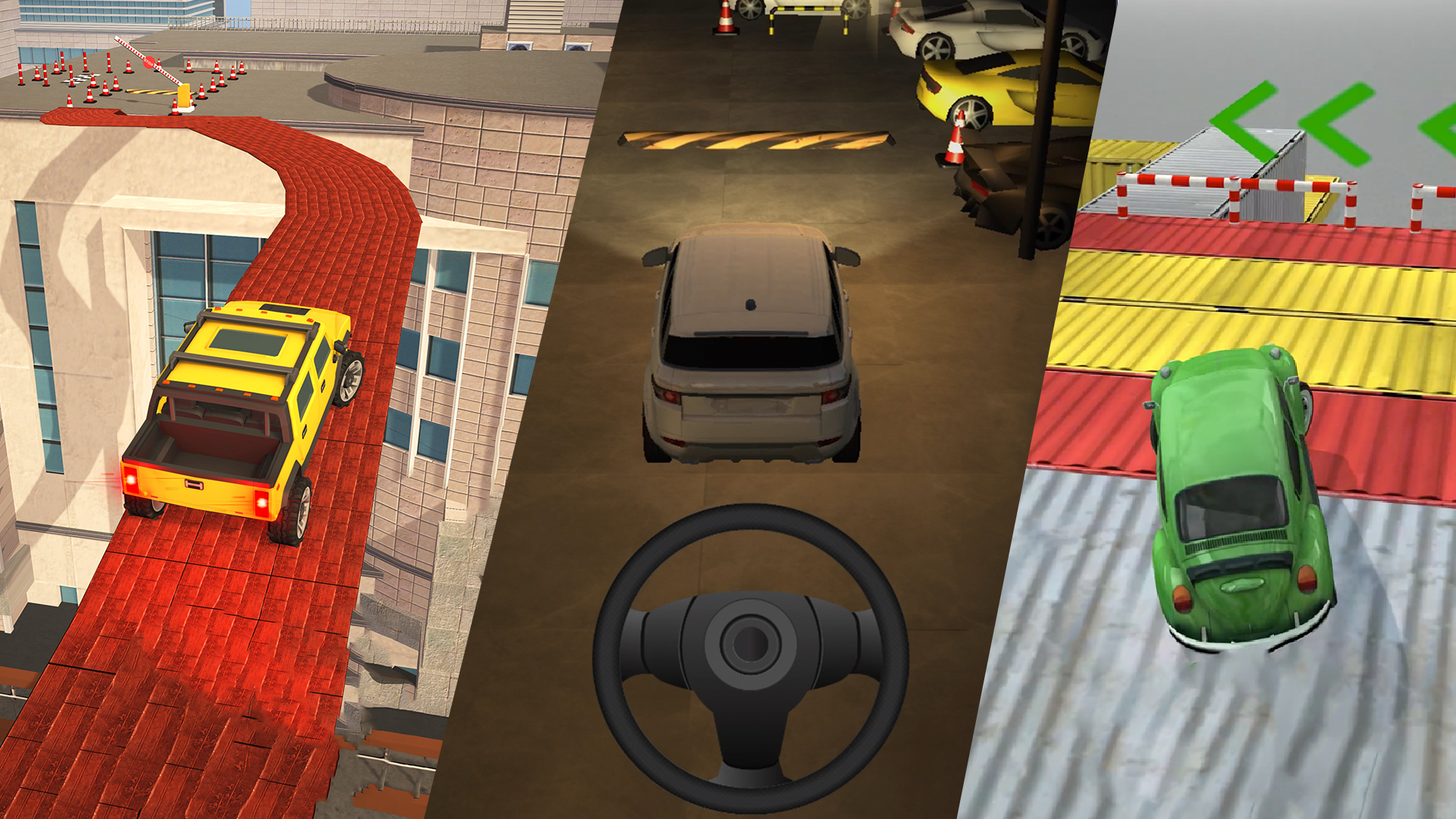 Real Drive 3D Parking Games Game Image