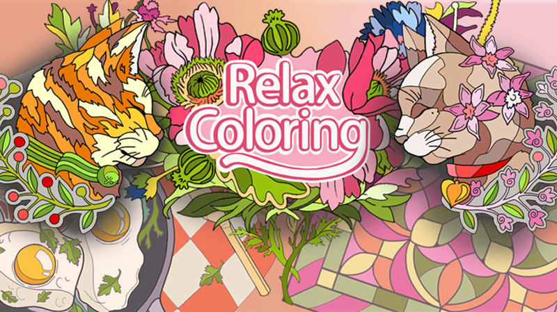 Relax Coloring Game Image