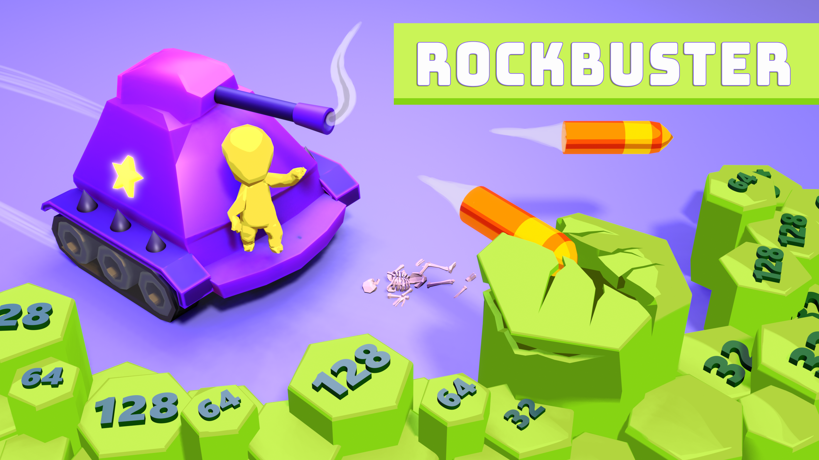 Rock Buster 3D Game Image