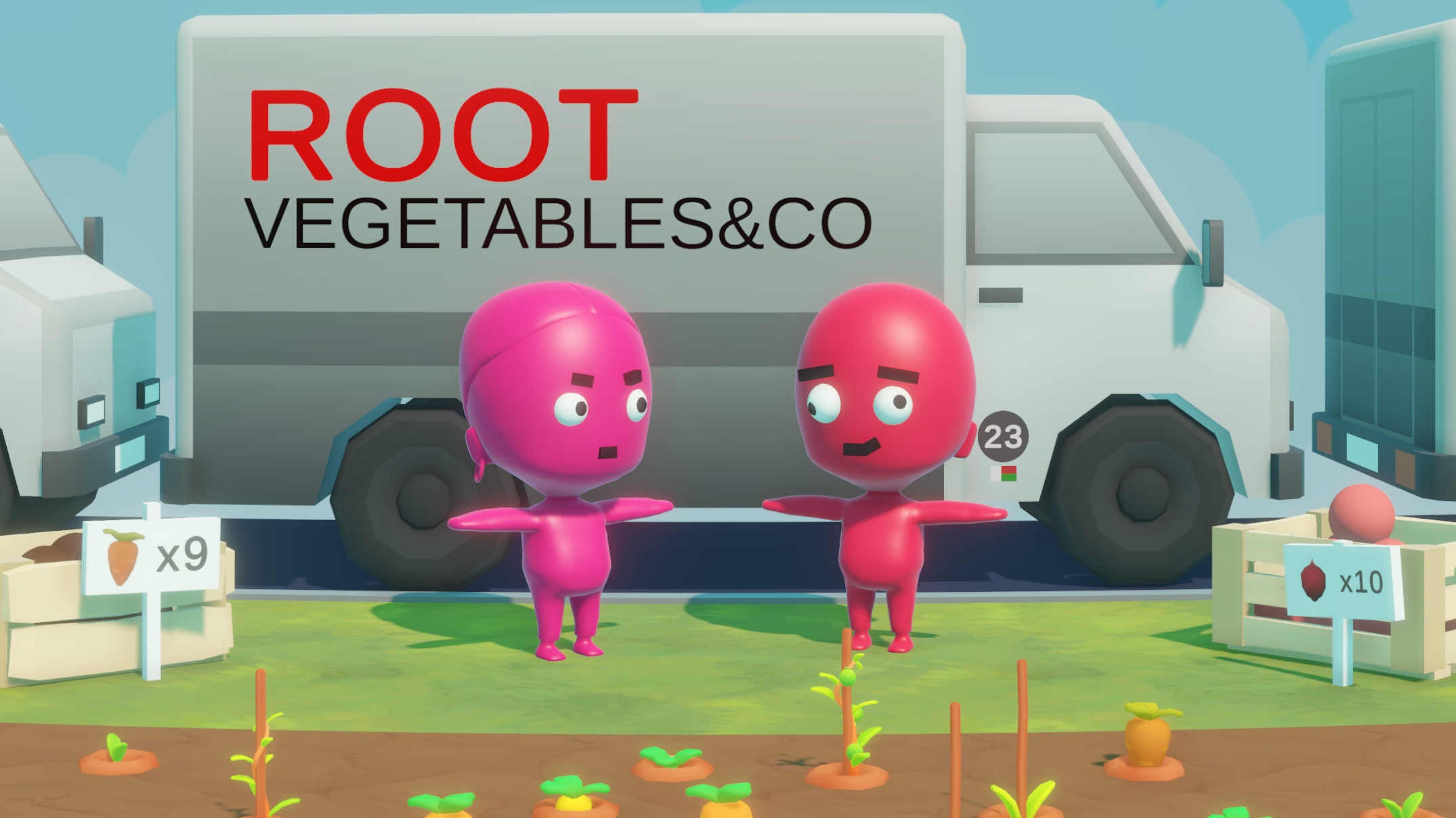 Root Vegetables & Co Game Image