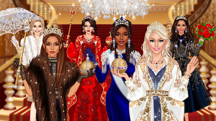 Royal Dress Up - Fashion Queen Game Image