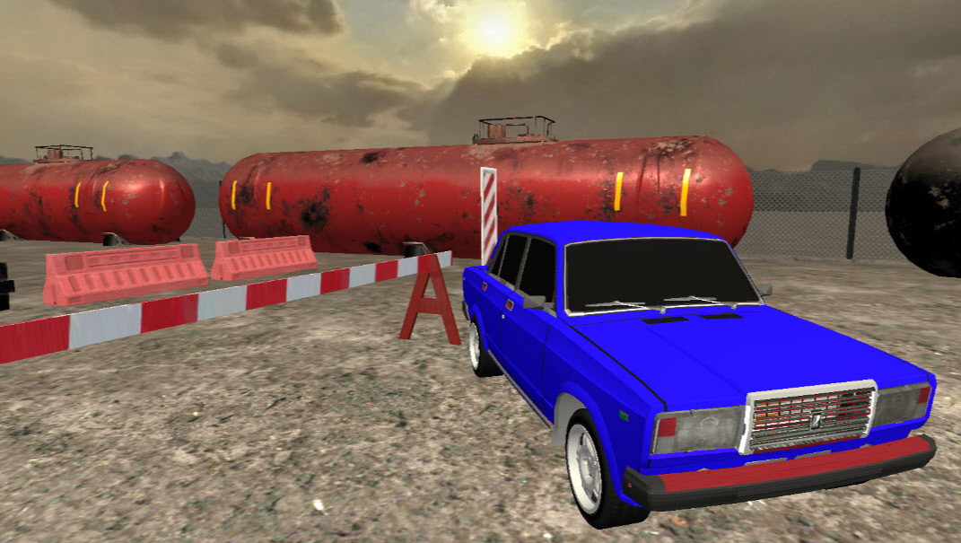 Russian Driver 3D Game Image