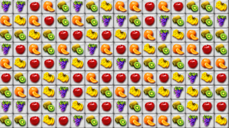 Same Game Fruit Collapse Game Image