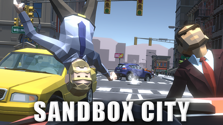 Sandbox City - Cars, Zombies, Ragdolls! Game Image