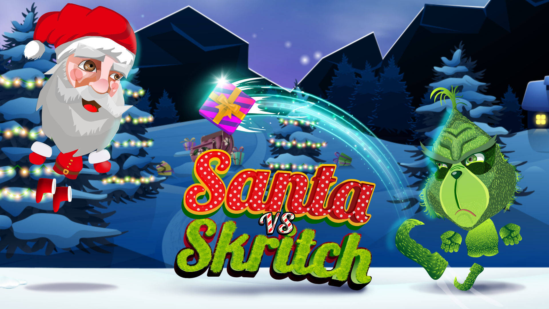 Santa vs Skritch Game Image