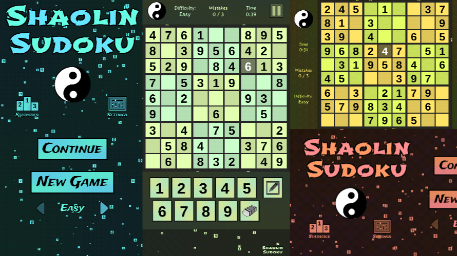 Shaolin Sudoku Game Image