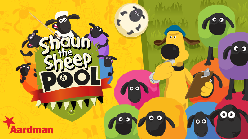 Shaun the Sheep: Pool Game Image