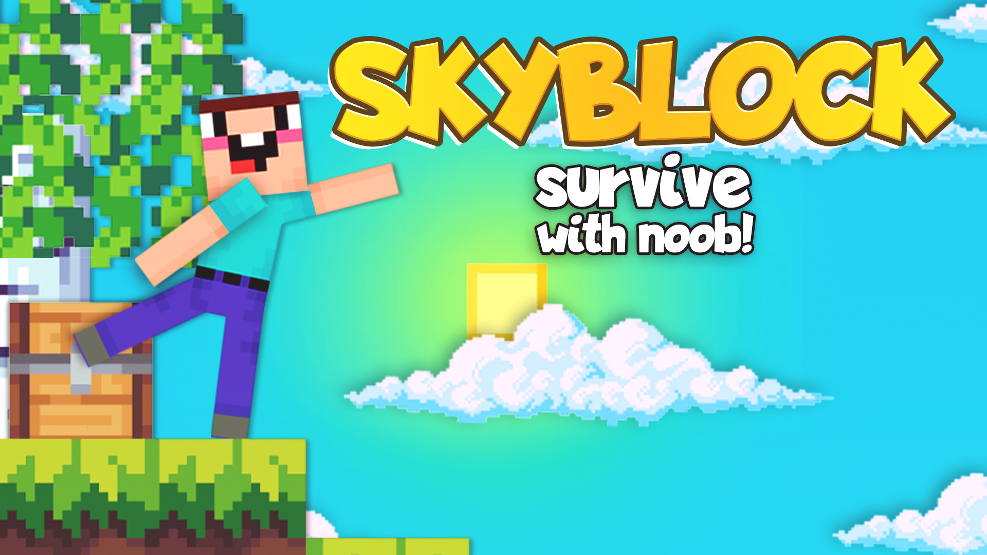 Skyblock Survive With Noob! Game Image