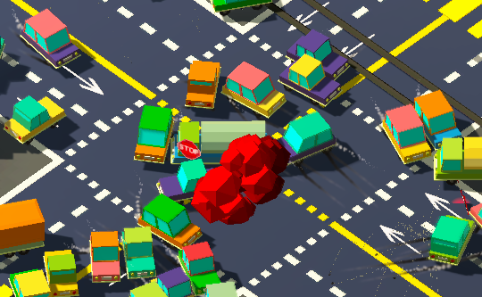 Slightly Annoying Traffic Game Image