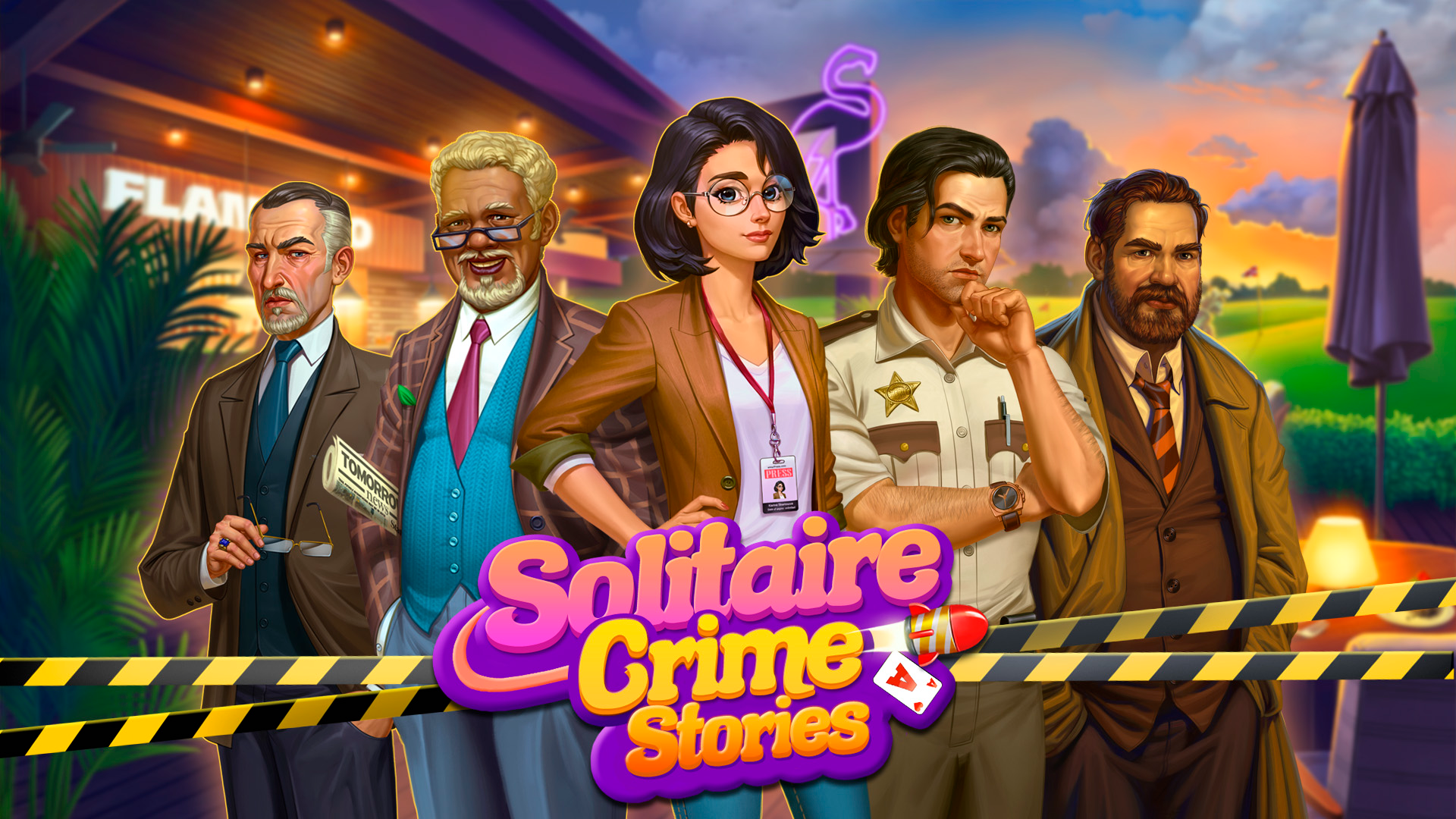 Solitaire Crime Stories Game Image