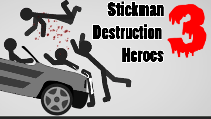 Stickman Destruction 3 Heroes Game Image
