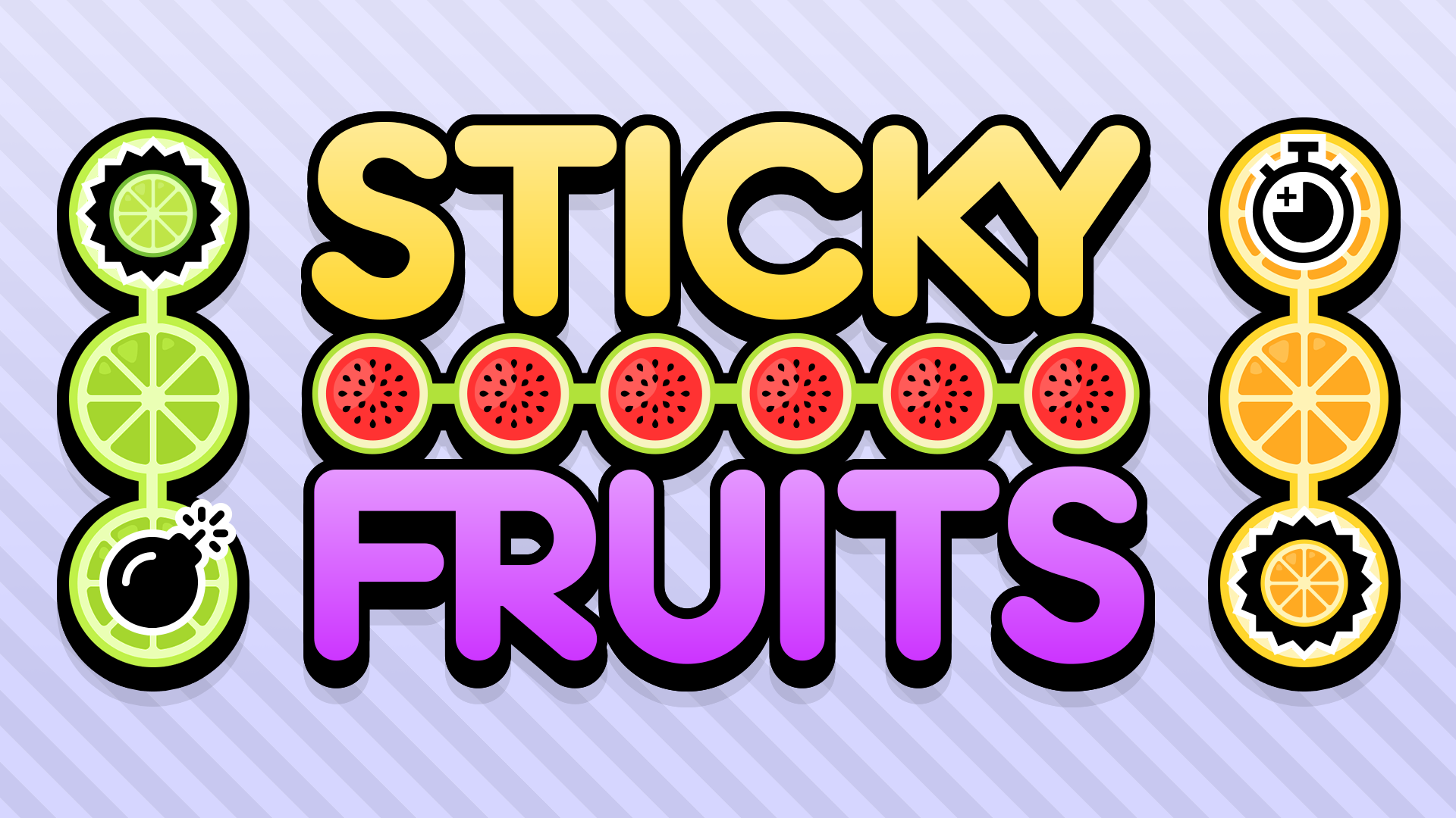 Sticky Fruits Game Image