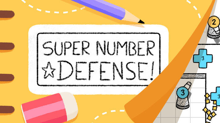 Super Number Defense Game Image