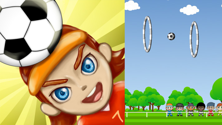 Tappy Soccer Challenge Game Image