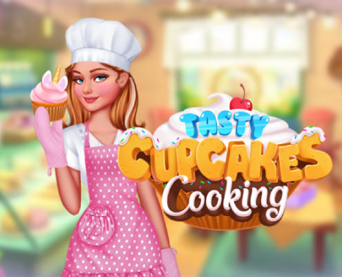 Tasty Cupcakes Cooking Game Image