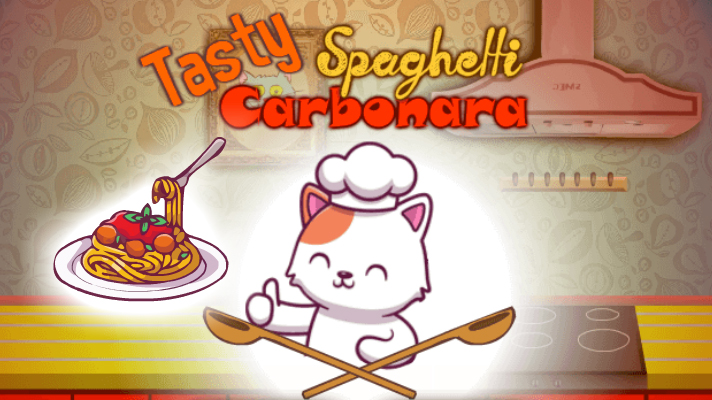 Tasty Spaghetti Carbonara Game Image