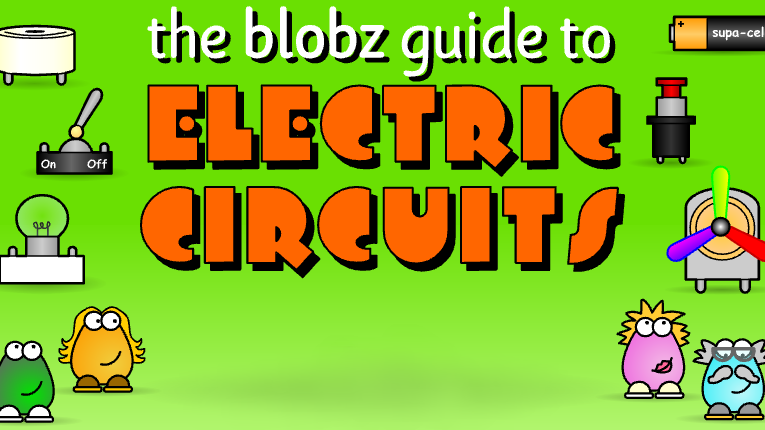 The Blobz Guide to Electric Circuits Game Image
