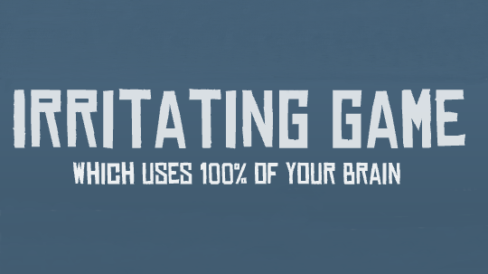 The Irritating Game Game Image