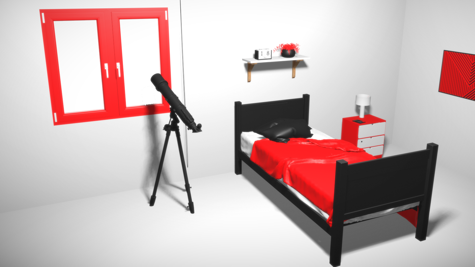 The White Room 3D Game Image