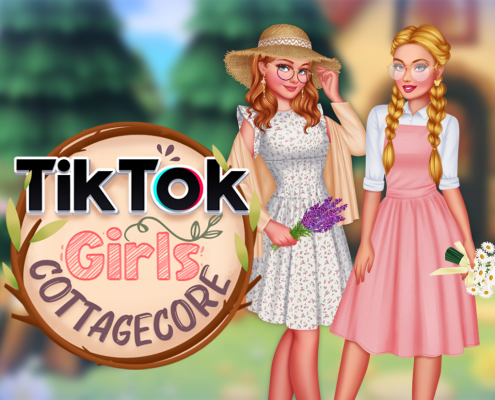 TikTok Girls Cottagecore Game Image