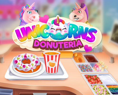 Unicorns Donuteria Game Image