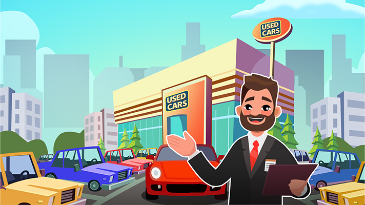Used Car Dealer Tycoon Game Image