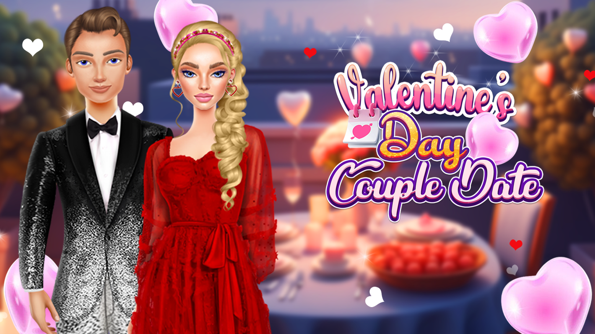 Valentines Day Couple Date Game Image