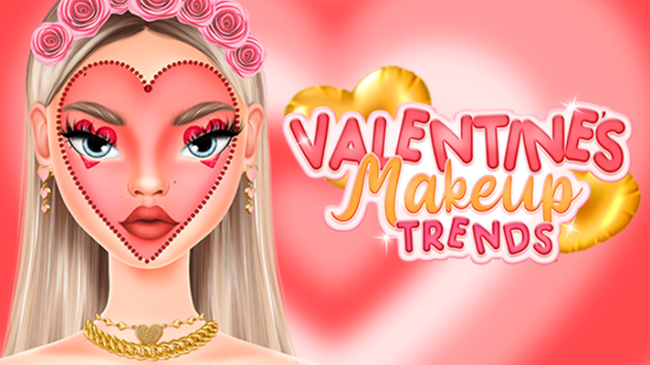 Valentine's Makeup Trends Game Image
