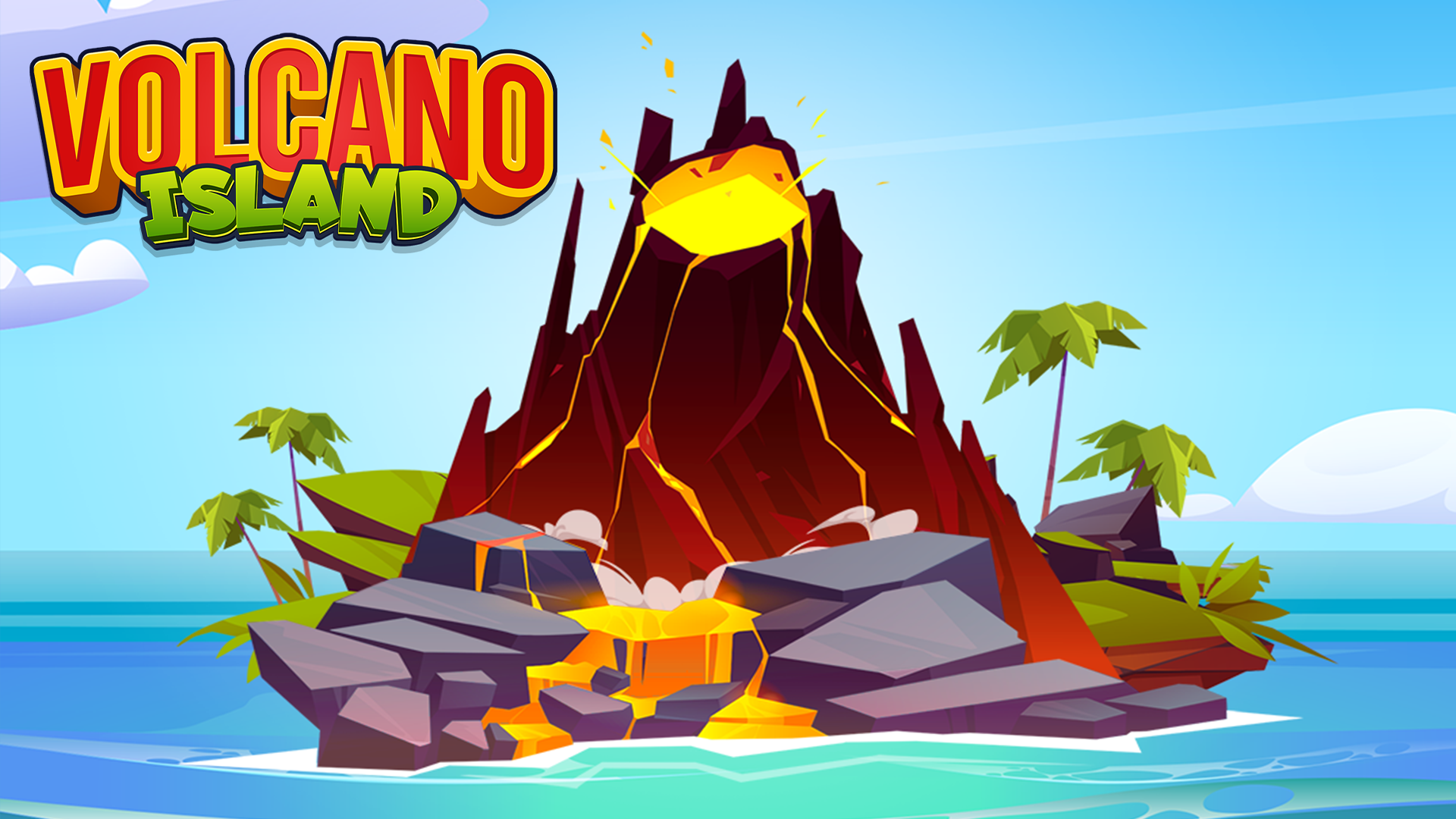 Volcano Island Game Image